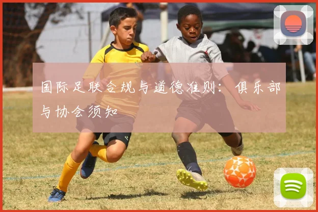 国际足联合规与道德准则：俱乐部与协会须知